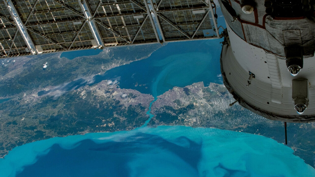 NASA'dan Karadeniz ve Marmara'nın büyüleyen görüntüleri