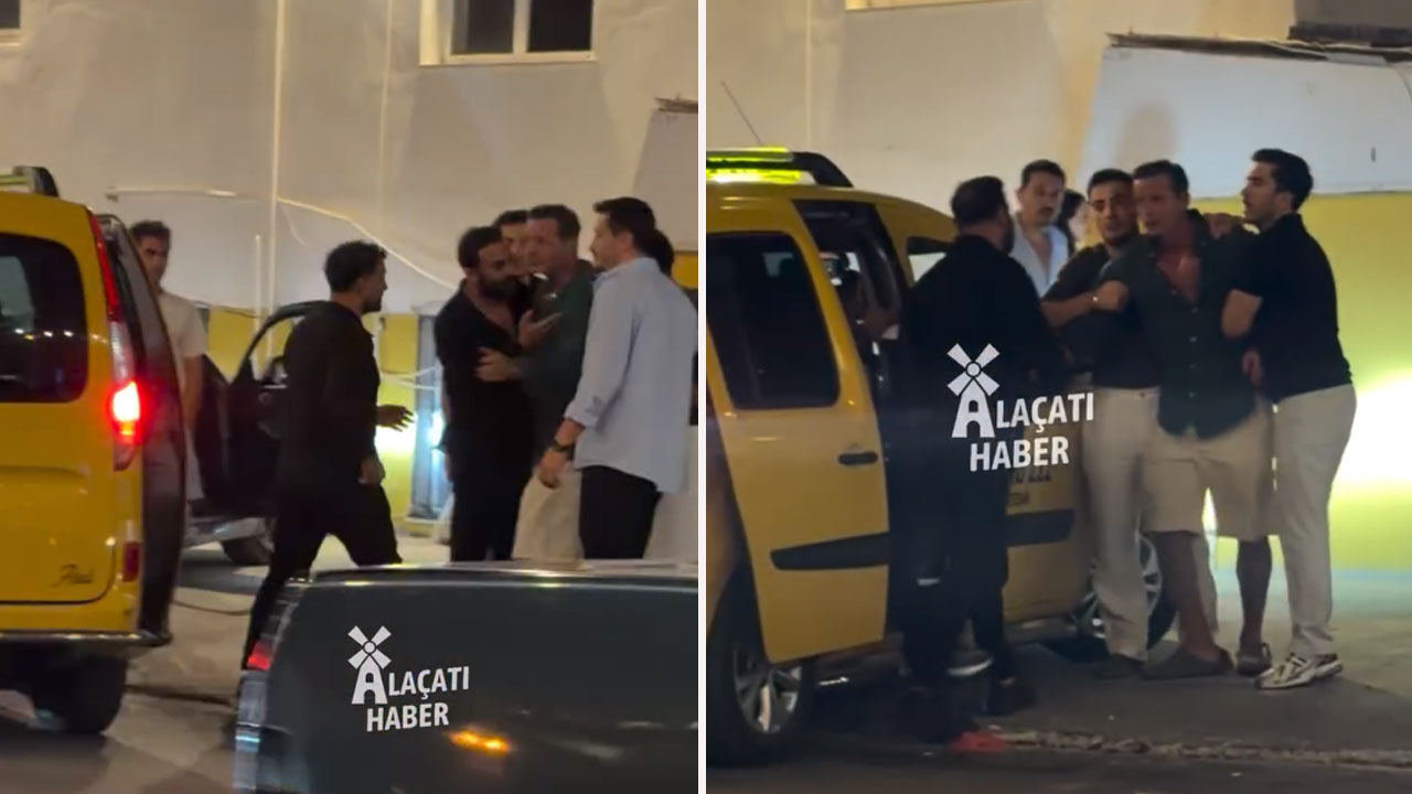 Uzak Şehir oyuncularının Alaçatı gecesinde kriz! Gergin anlar kamerada